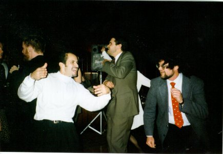 Al Guevara and Phil dancing
